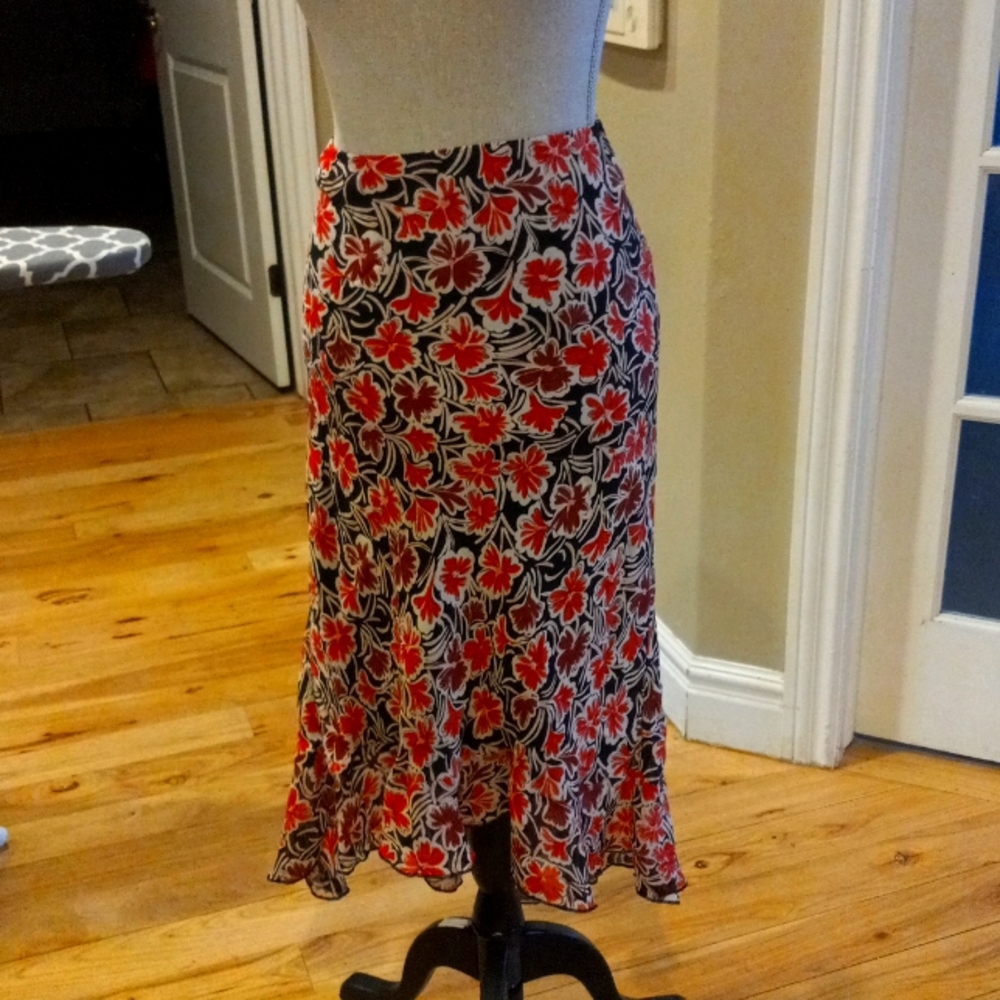 Floral skirt